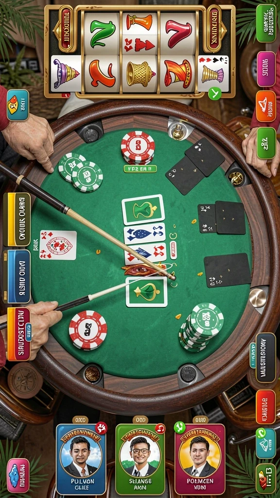 Tampilan antarmuka 9777WIN yang mudah digunakan.