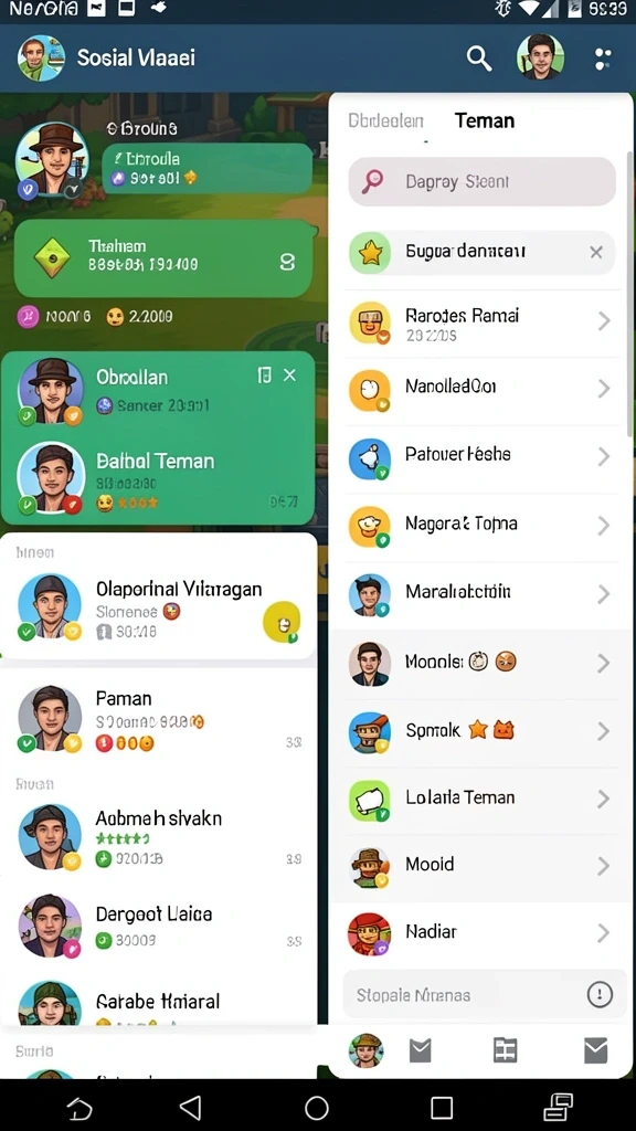 Grafis yang memukau dan menarik perhatian.