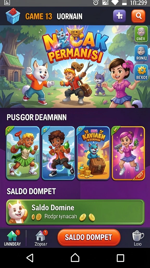 Grafis menakjubkan dalam game BARU01.