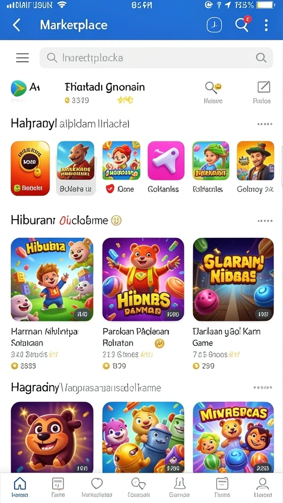 Mode permainan yang bervariasi dan penuh tantangan.