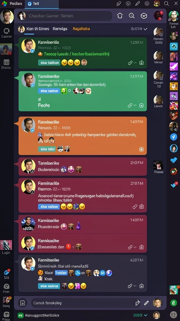 Pengaturan profil pengguna yang sederhana.