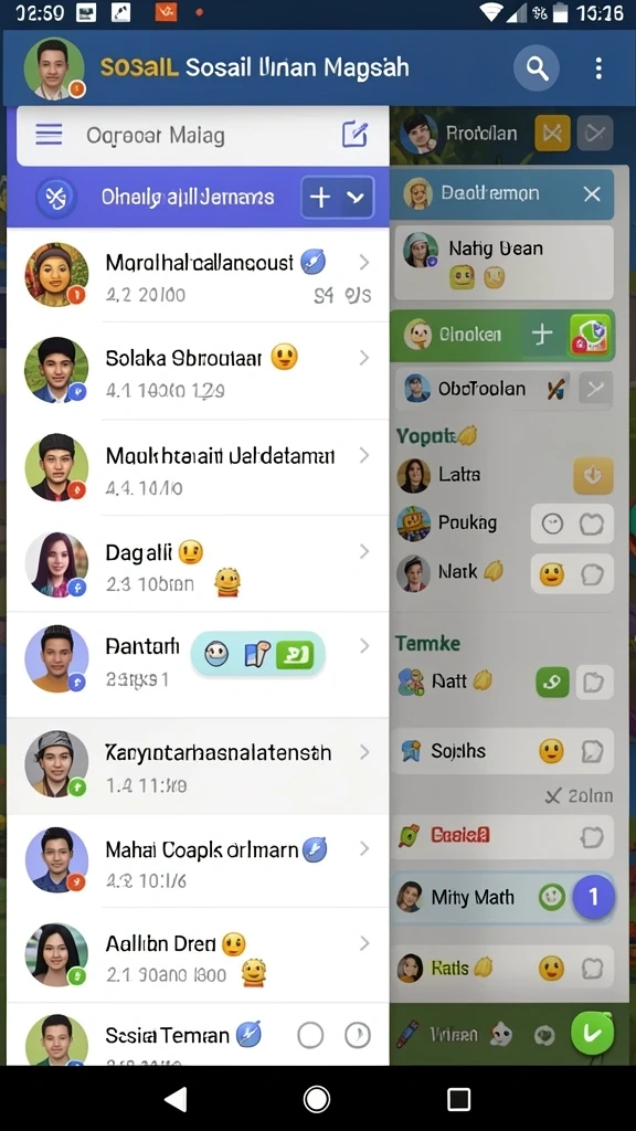Tampilan antarmuka yang menarik dan mudah digunakan.