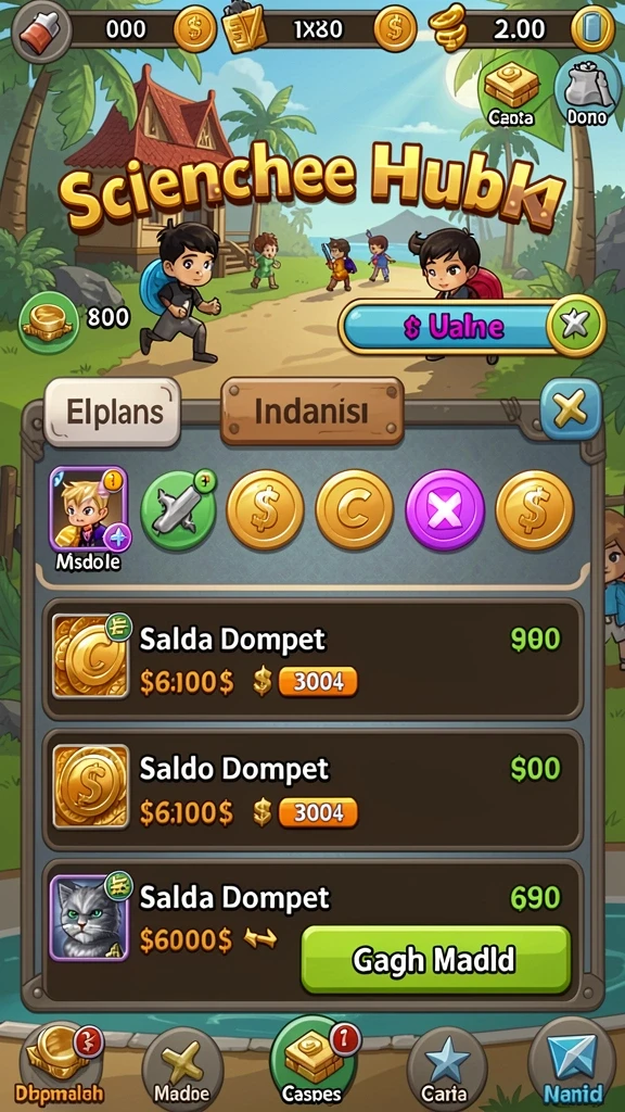 Interaksi multiplayer yang membuat permainan semakin menarik.
