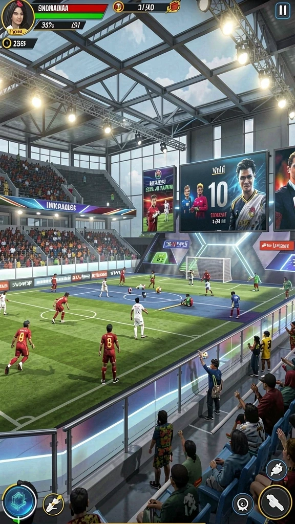 Tampilan utama GAMERP yang menarik dan interaktif.