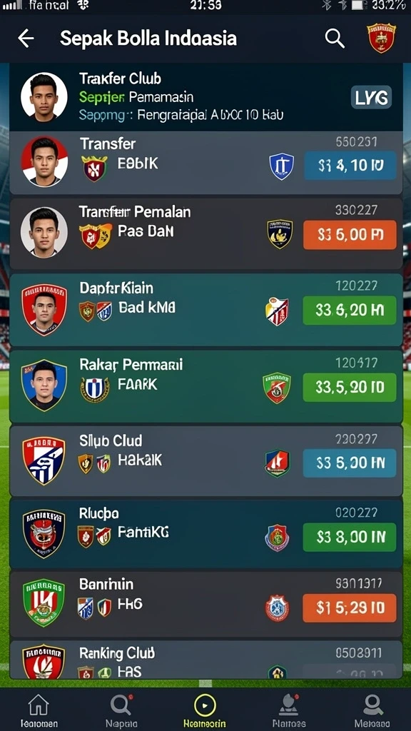 Tampilan antarmuka yang intuitif dan menarik.