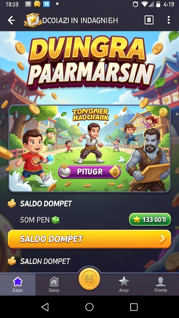 Tampilan antarmuka yang menarik dan mudah digunakan.