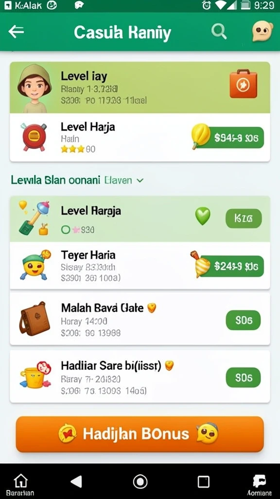 Screenshot menampilkan tampilan utama GUATOGEL yang menarik.