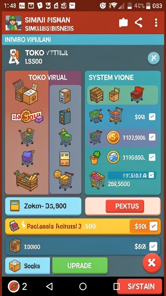 Tampilan level baru yang menantang dan seru.