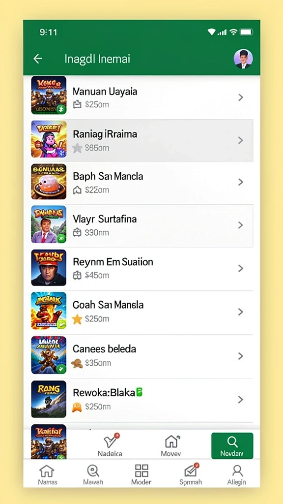 Misi dan tantangan yang menegangkan di setiap level.