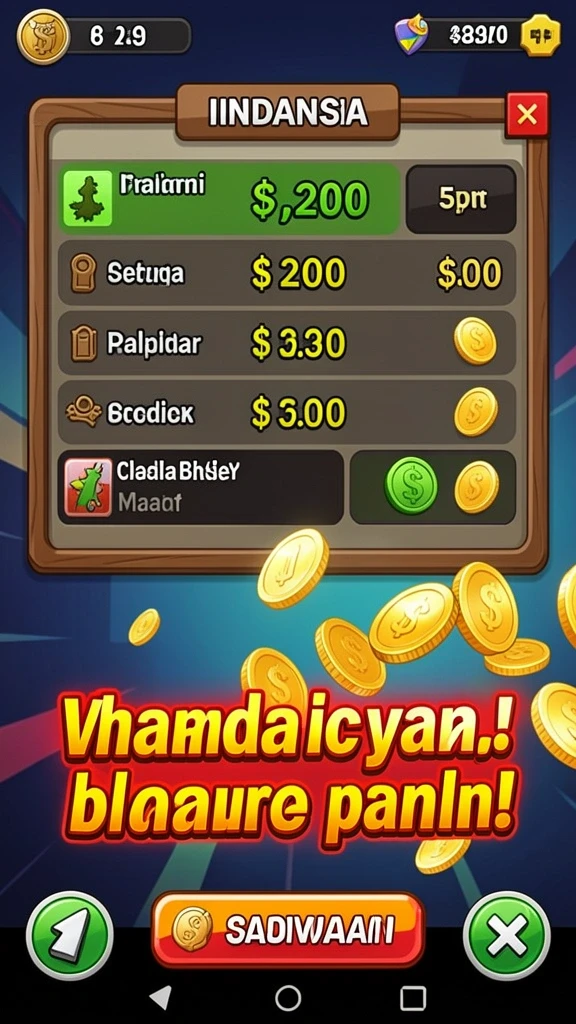 Screenshot menunjukkan antarmuka pengguna yang mudah dinavigasi.