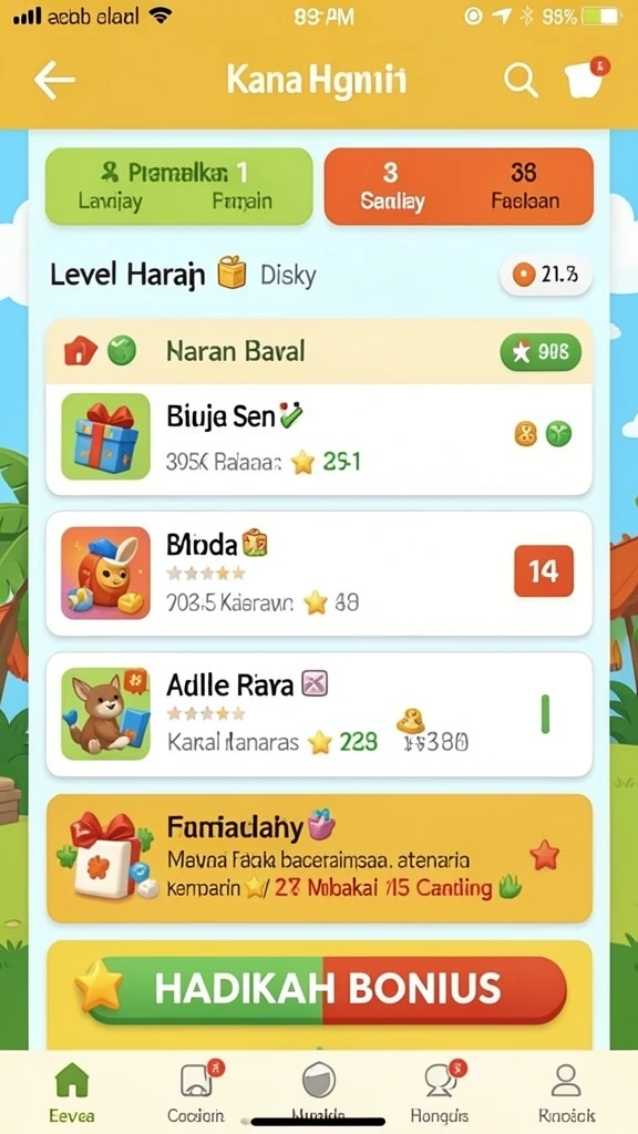 Tampilan utama JABARTOTO dengan pilihan permainan yang lengkap.