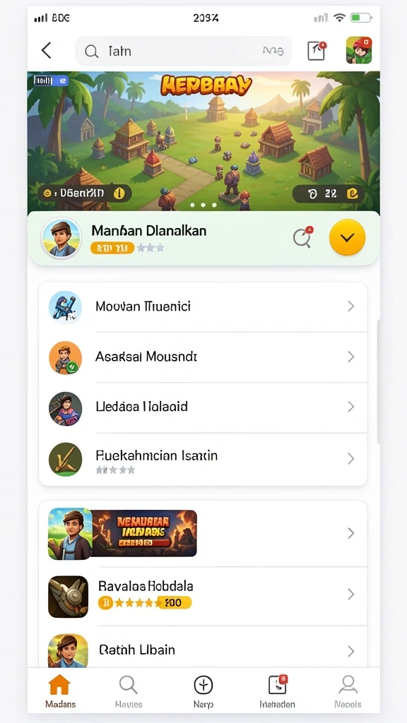 Grafik menarik dengan detail yang halus.