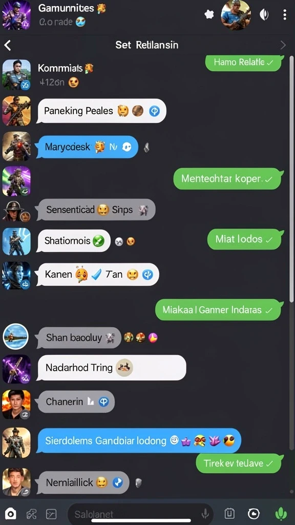 Komunitas pemain yang aktif mendukung pengalaman bermain.
