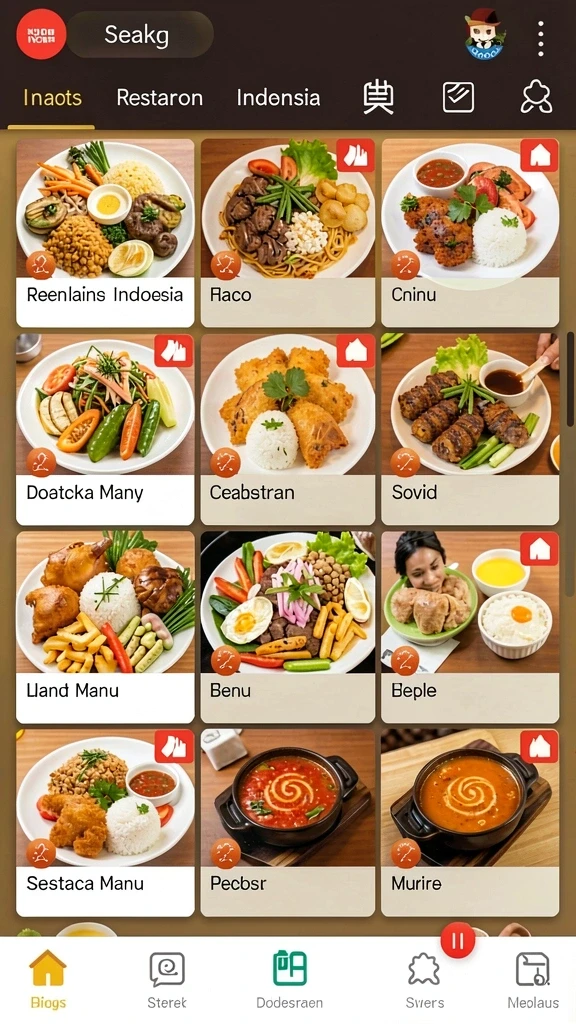 Tampilan antarmuka pengguna yang baru dan lebih menarik.