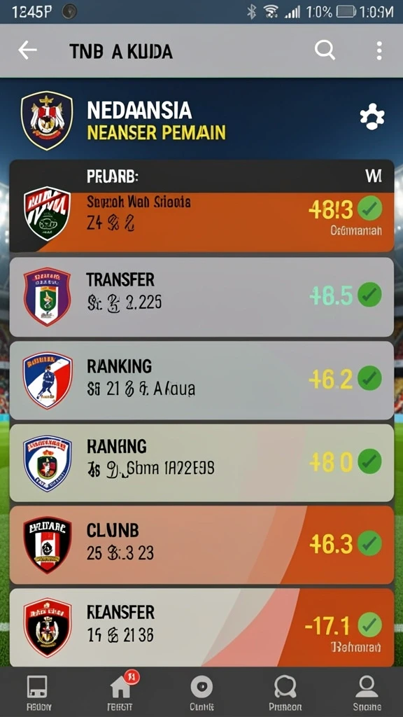 Tampilan leaderboard yang menunjukkan skor pemain terbaik.