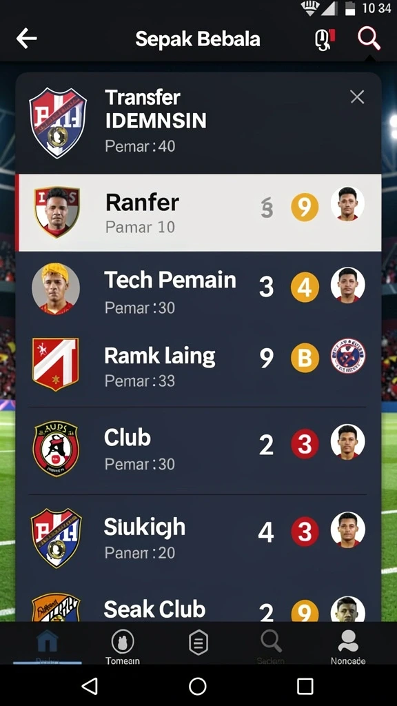 Tampilan antarmuka yang menarik dan mudah dinavigasi.