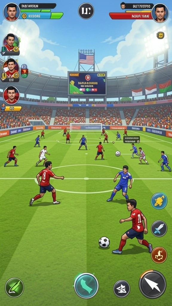 Fitur mode multiplayer yang seru.