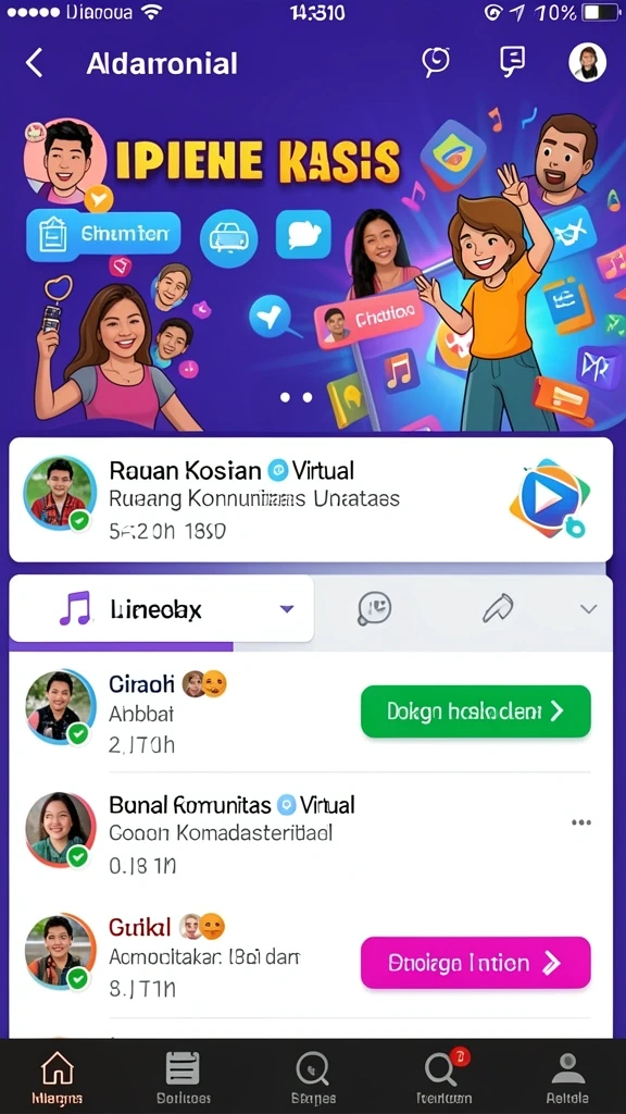 Antarmuka pengguna yang sederhana dan mudah digunakan.