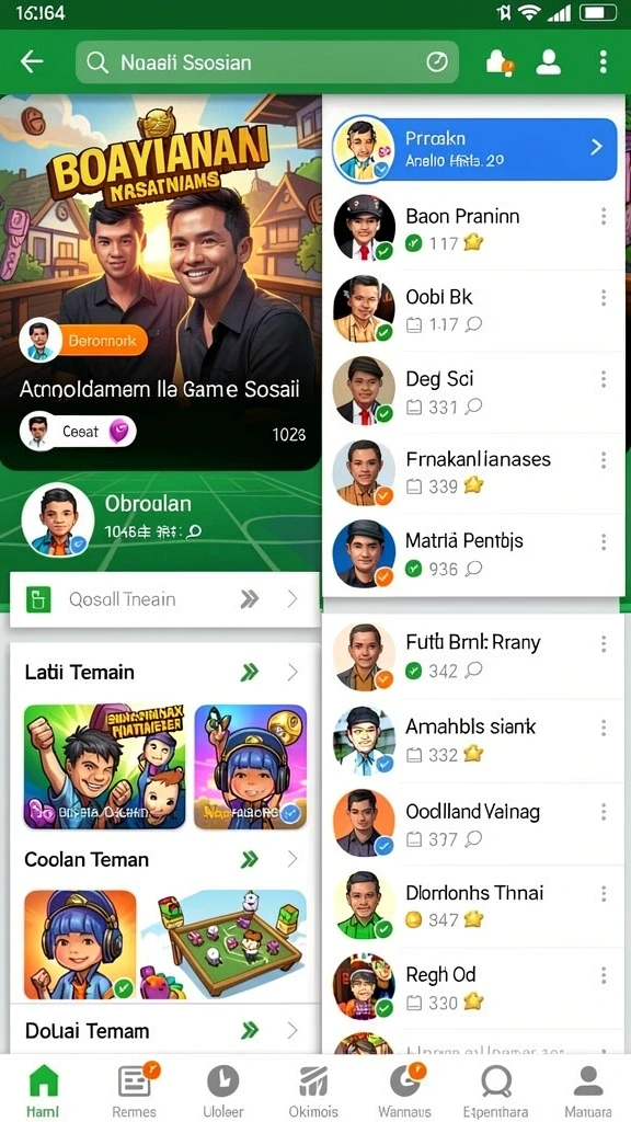 Gameplay menarik dengan fitur bonus yang melimpah.