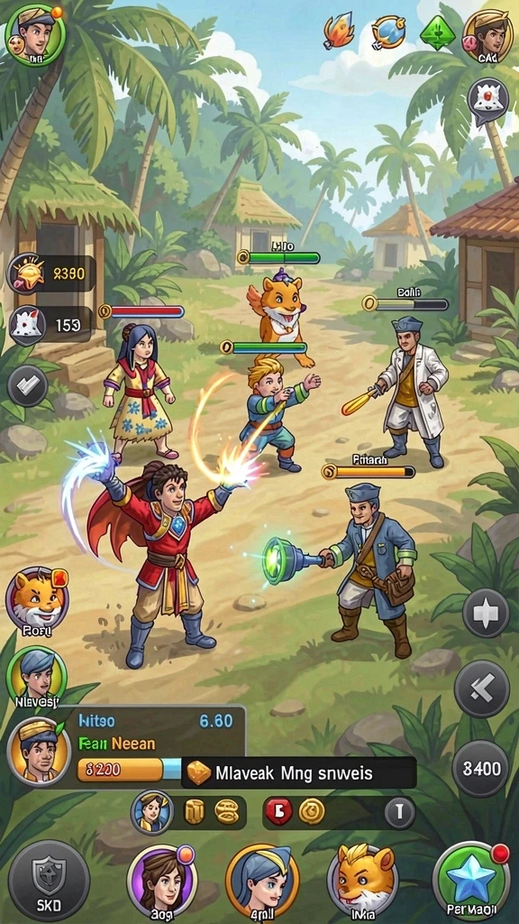 Screenshot event komunitas yang sedang berlangsung.