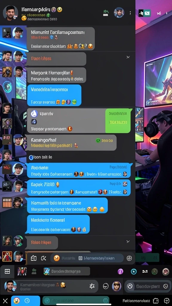 Ilustrasi level menantang yang akan menguji keterampilan Anda.