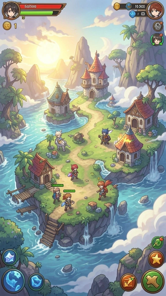 Screenshot menunjukkan mode permainan multiplayer yang seru.