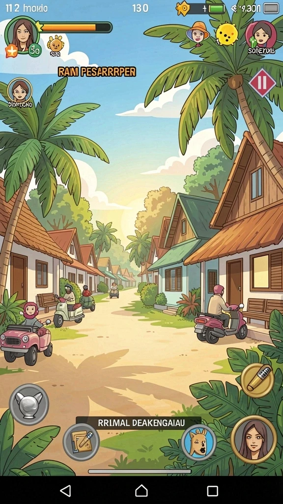 Fitur multiplayer yang memungkinkan Anda bertanding dengan teman.