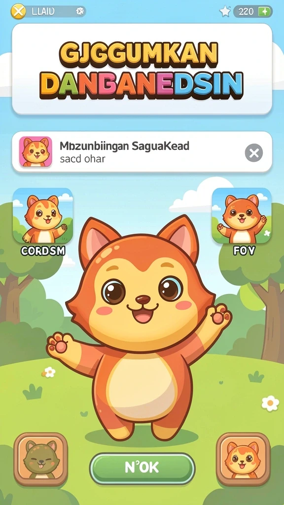 Screenshot gameplay yang menunjukkan mode kompetitif.