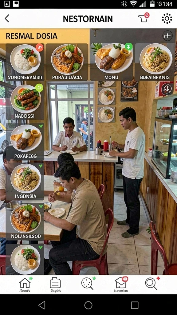 Tampilan antarmuka yang menarik dan mudah digunakan.